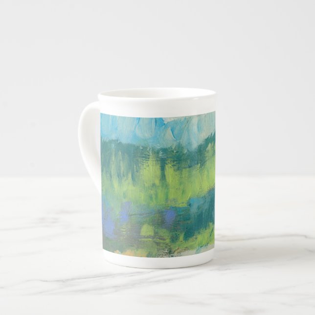 Tasse En Porcelaine Champ II d'Impasto (Devant gauche)