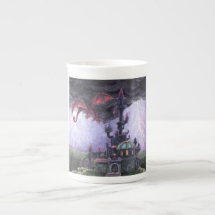 Tasse En Porcelaine Château du Dragon