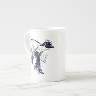 Tasse En Porcelaine Cheval de dressage de tasse de porcelaine tendre