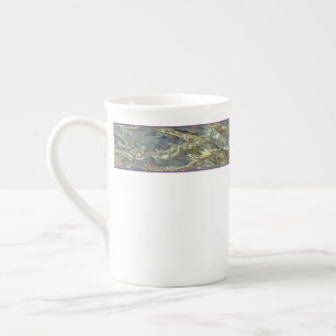 Tasse En Porcelaine Chine à os d'eau/couleur