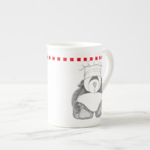 Tasse En Porcelaine Chine de l'ours de panda