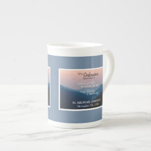 Tasse En Porcelaine cinquantième Anniversaire des félicitations de