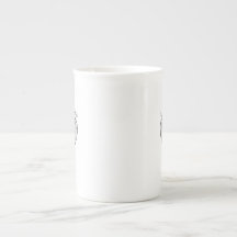 Tasse en porcelaine Citrouille d'Halloween