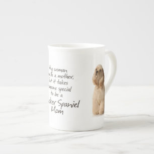 Tasse En Porcelaine Cocker Spaniel Mom Bone China Mug
