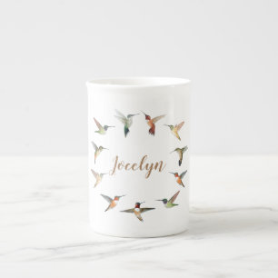 Tasse En Porcelaine Colibri personnalisé