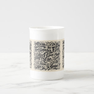 Tasse En Porcelaine Conception des tests