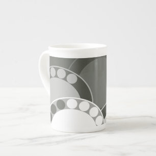 Tasse En Porcelaine Conception solide de fern - Mug