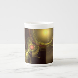 Tasse En Porcelaine Connexion intime Art Abstrait