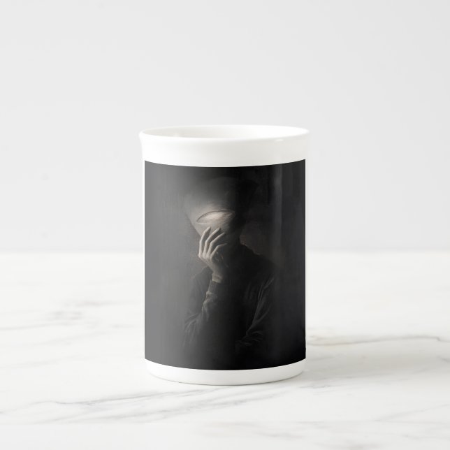 Tasse En Porcelaine Contemplation Entity (Devant)