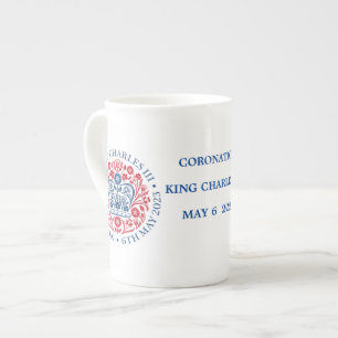 Tasse En Porcelaine Coronation du roi Charles III