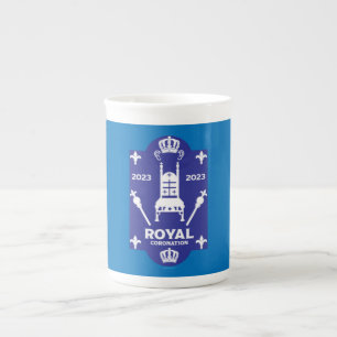 Tasse En Porcelaine Coronation royale anglaise du roi Charles 2023