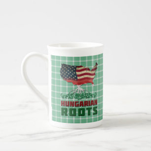 Tasse En Porcelaine Coupe d'Amérique hongroise des racines