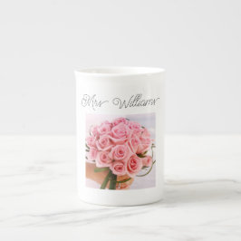 Tasse En Porcelaine Coupe de Chine osseuse de mariée