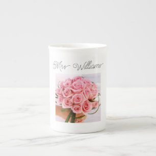 Tasse En Porcelaine Coupe de Chine osseuse de mariée