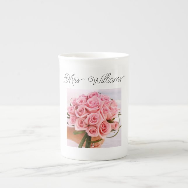 Tasse En Porcelaine Coupe de Chine osseuse de mariée (Devant)