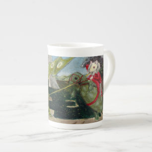 Tasse En Porcelaine Coupe de Thé Saint George Mouse