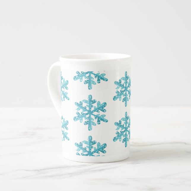 Tasse En Porcelaine Couteaux d'os en Chine (Devant gauche)
