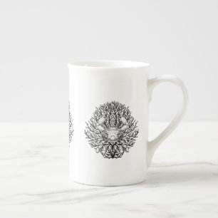 Tasse En Porcelaine Crabe