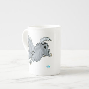 Tasse En Porcelaine Crazy Cartoon Cheval os Chine Mug