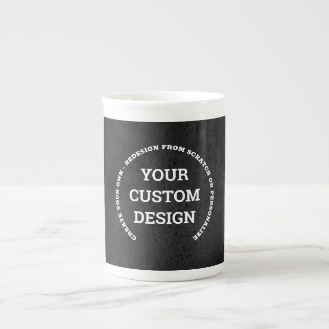 Tasse En Porcelaine Créer votre propre Customisé (Devant)