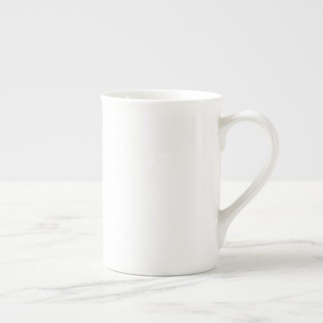 Tasse En Porcelaine Créez votre propre personnalisation (Droite)