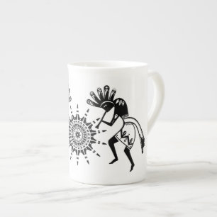 Tasse En Porcelaine Culture amérindienne - Soleil Danser Kokopelli 1