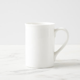 Tasse En Porcelaine CUSTOM blanc classique