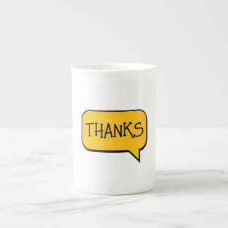 Tasse En Porcelaine Cute Funny Yellow Thank You Mug