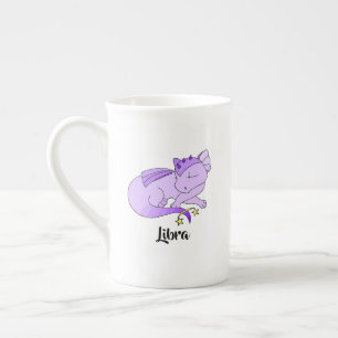 Tasse En Porcelaine Cute Libra Dragon design zodiac mug