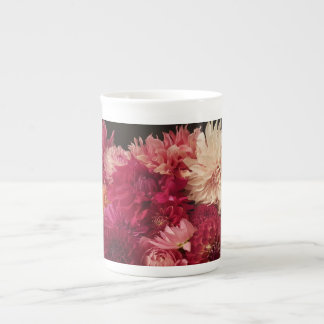 Tasse En Porcelaine Dahlias Bone China Tea Mug