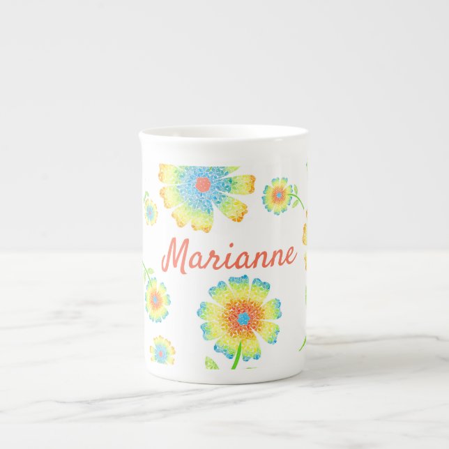 Tasse En Porcelaine Daisy Name Mug (Devant)