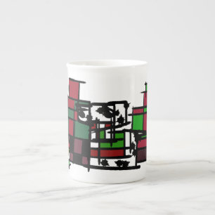 Tasse En Porcelaine Dalmatie en hiver