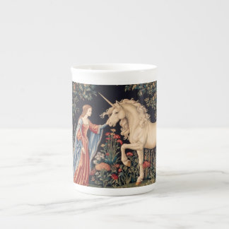 Tasse En Porcelaine Dame à la Licorne