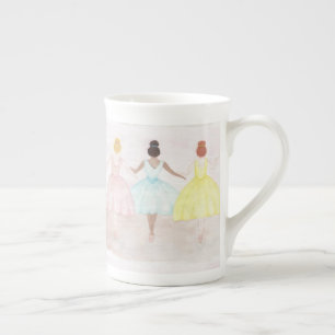 Tasse En Porcelaine Danseurs de ballet de pointe