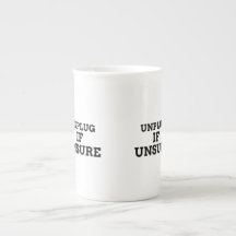 Débrancher en cas de doute