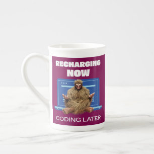 Tasse En Porcelaine Développeur logiciel Coder de programmeur Bigfoot