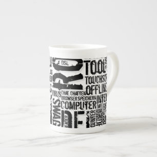 Tasse En Porcelaine Dictionnaire informatique...
