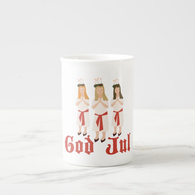 Tasse En Porcelaine Dieu juil (Devant)