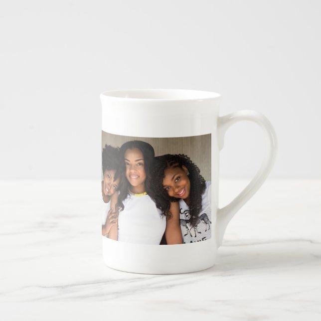 Tasse En Porcelaine DO-IT-YOURSELF 2 collage photo| Famille d'amis (Droite)