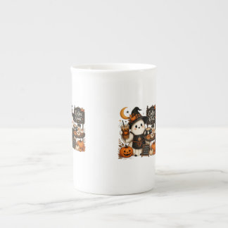 Tasse En Porcelaine Douce crewneck confortable Halloween