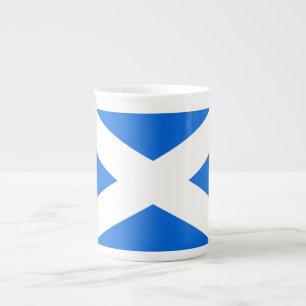 Tasse En Porcelaine Drapeau écossais