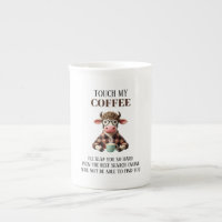 Drôle "Touchez Mon Café" Café Vache