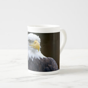 Tasse En Porcelaine Eagle chauve américain