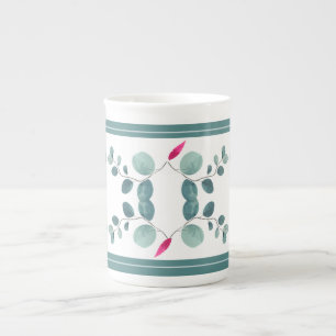Tasse En Porcelaine Échantillon magnifique Forêt faunique Leaf