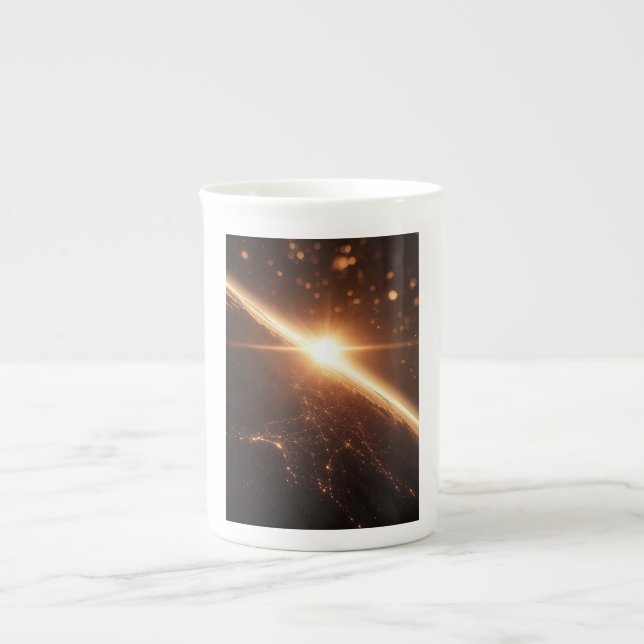 Tasse En Porcelaine Éclipse mug (Devant)