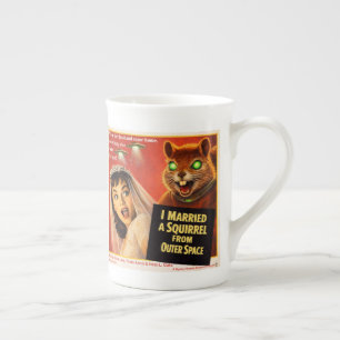 Tasse En Porcelaine Écureuil de l'espace