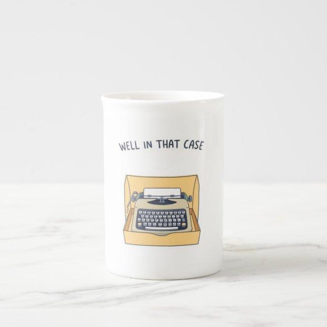 Tasse En Porcelaine Eh bien dans ce cas (Devant)