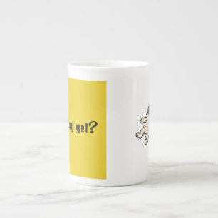 Tasse En Porcelaine Est-ce déjà vendredi ? Mug drôle de chat paresseux