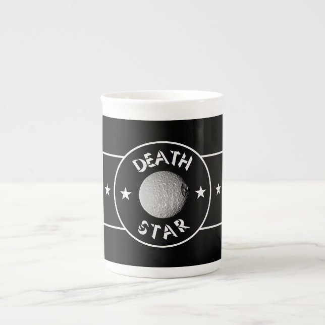 Tasse En Porcelaine Étoile de la mort (Devant)
