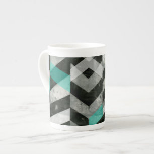 Tasse En Porcelaine Exclusion Chevron II